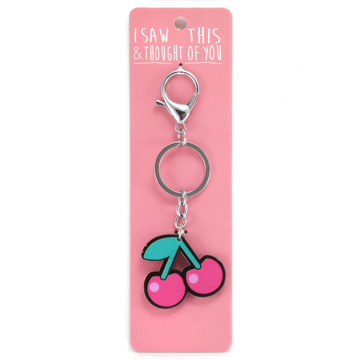 A KEYRING SAYING 'CHERRY'