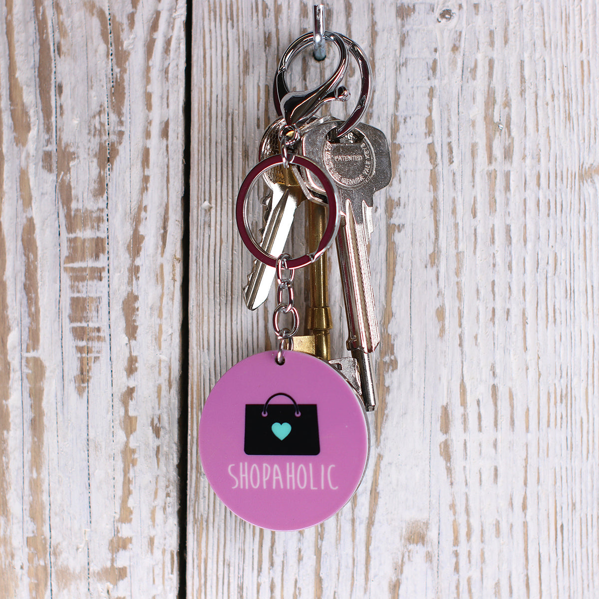 IS85 - Keyring "Shopaholic"