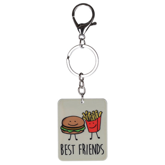 IS86 - Keyring "BF Burger & Chips"