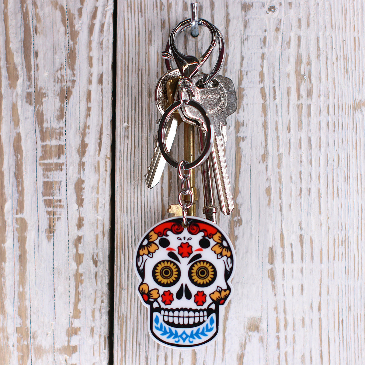 Keyring "Candy Skull"