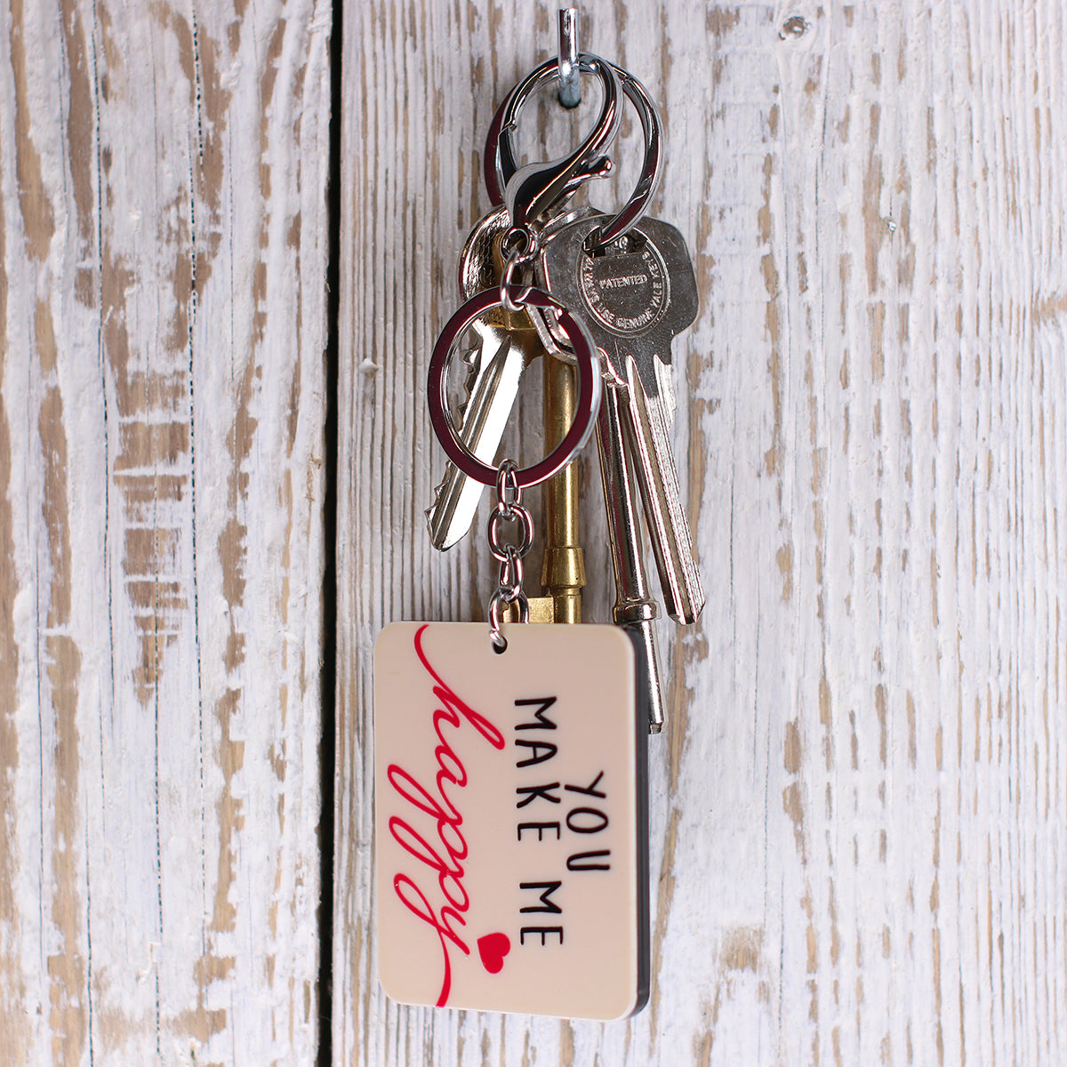 IS098 - Keyring "You Make Me Happy"