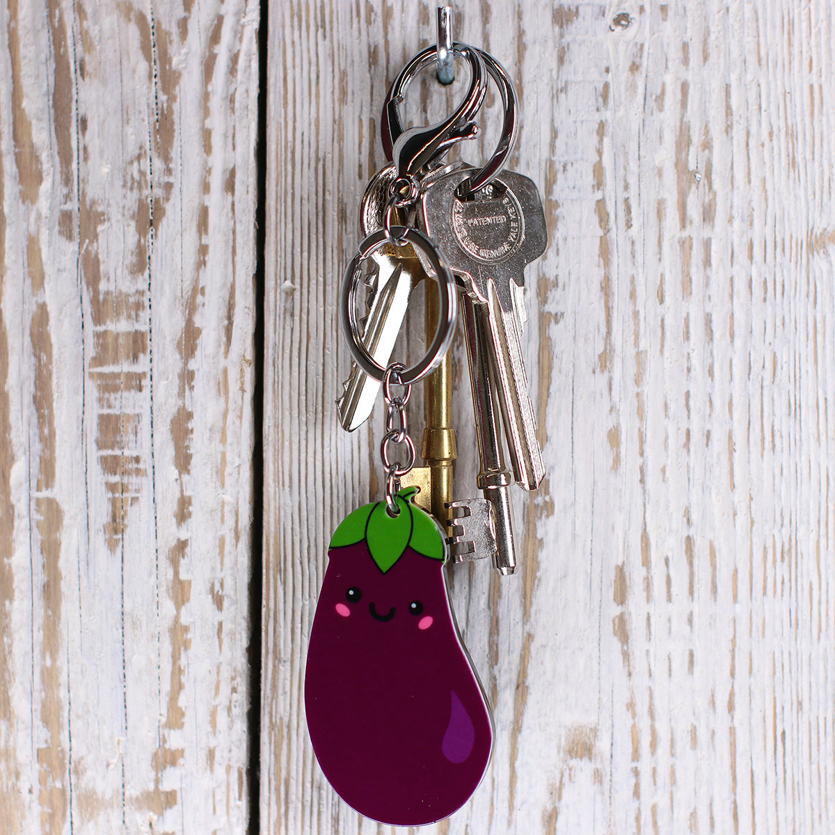 IS124 - Keyring "Aubergine"