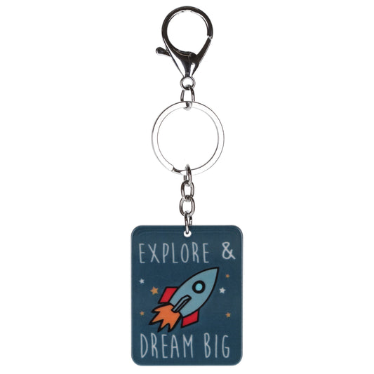Keyring "Explore & Dream Big"