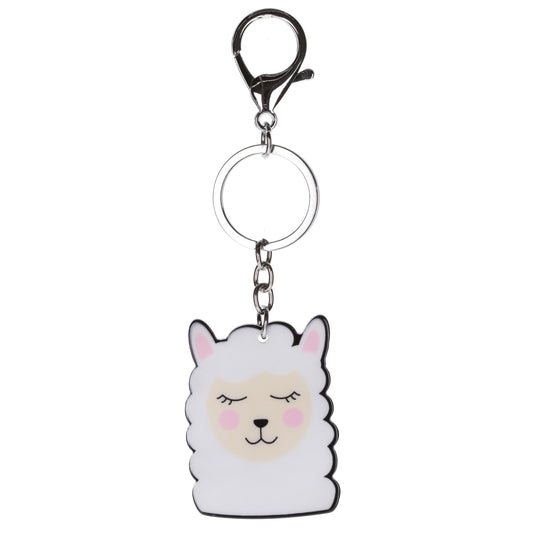 Keyring "Smiling Llama"