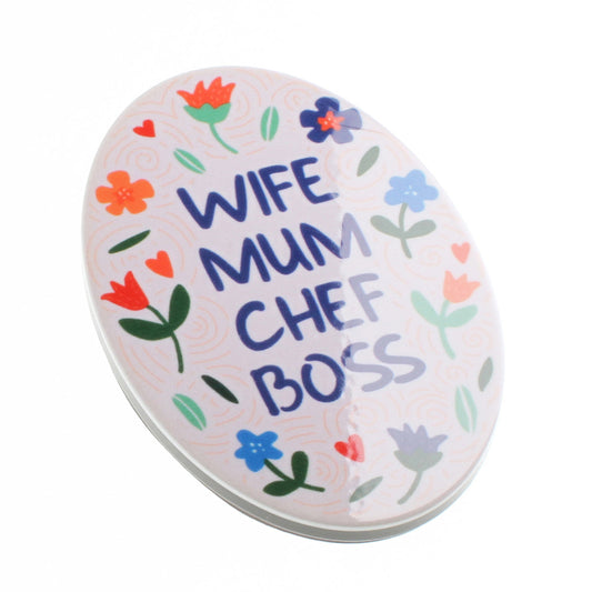MA002 - Fridge Magnet "Wife Mum Chef Boss"
