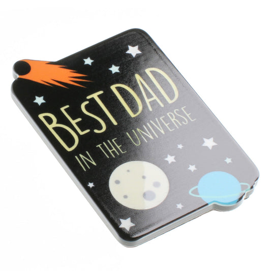 Fridge Magnet "Best Dad In the Universe"