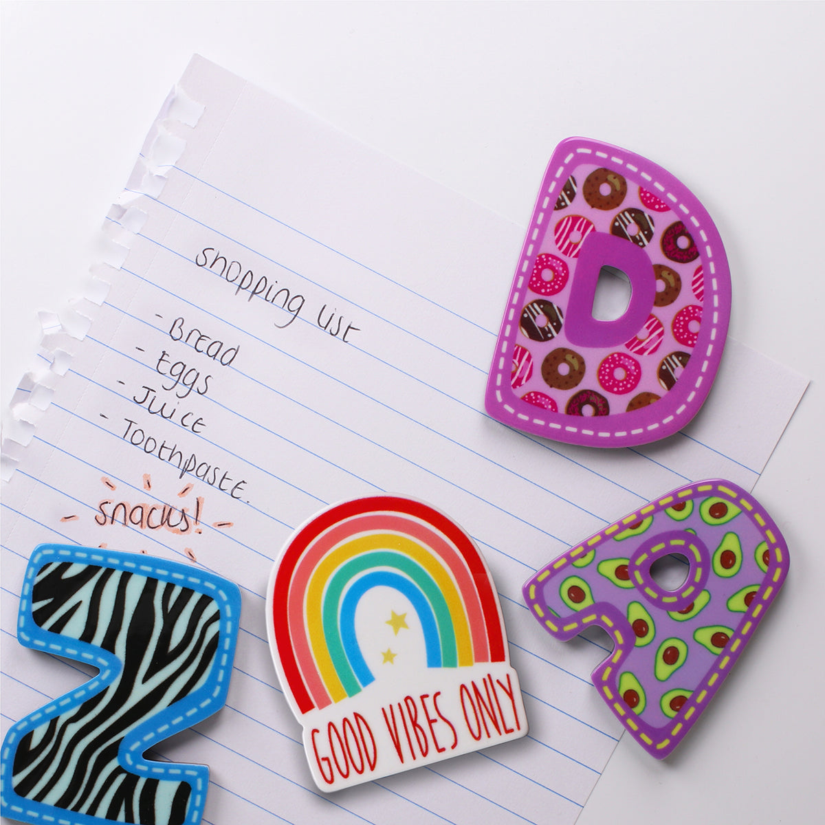 MA024 - Fridge Magnet "D"