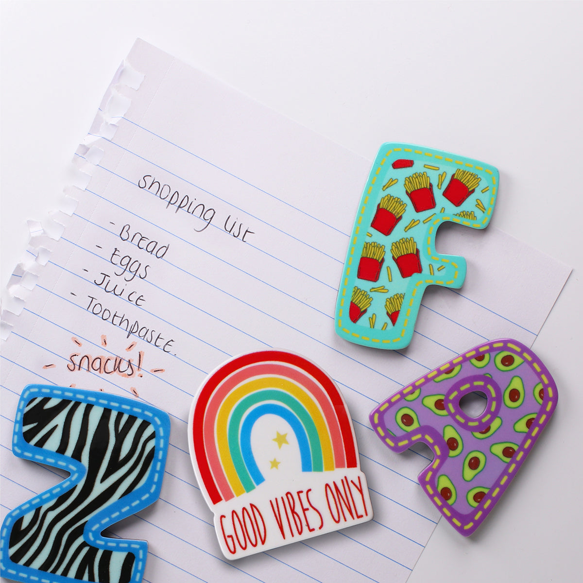 MA026 - Fridge Magnet "F"