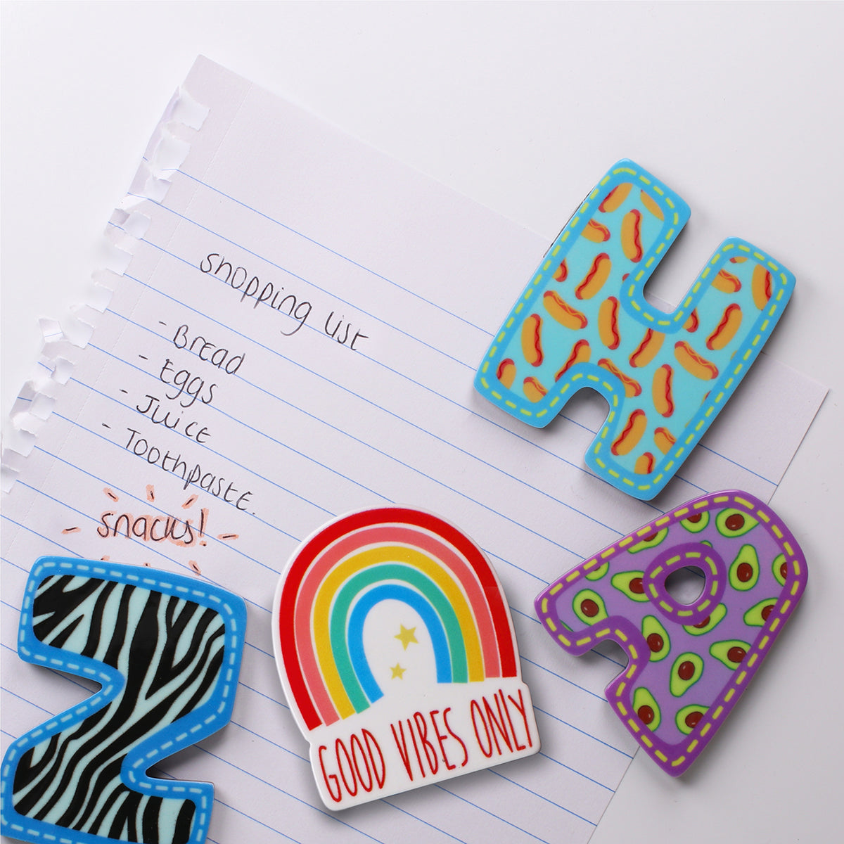 MA028 - Fridge Magnet "H"