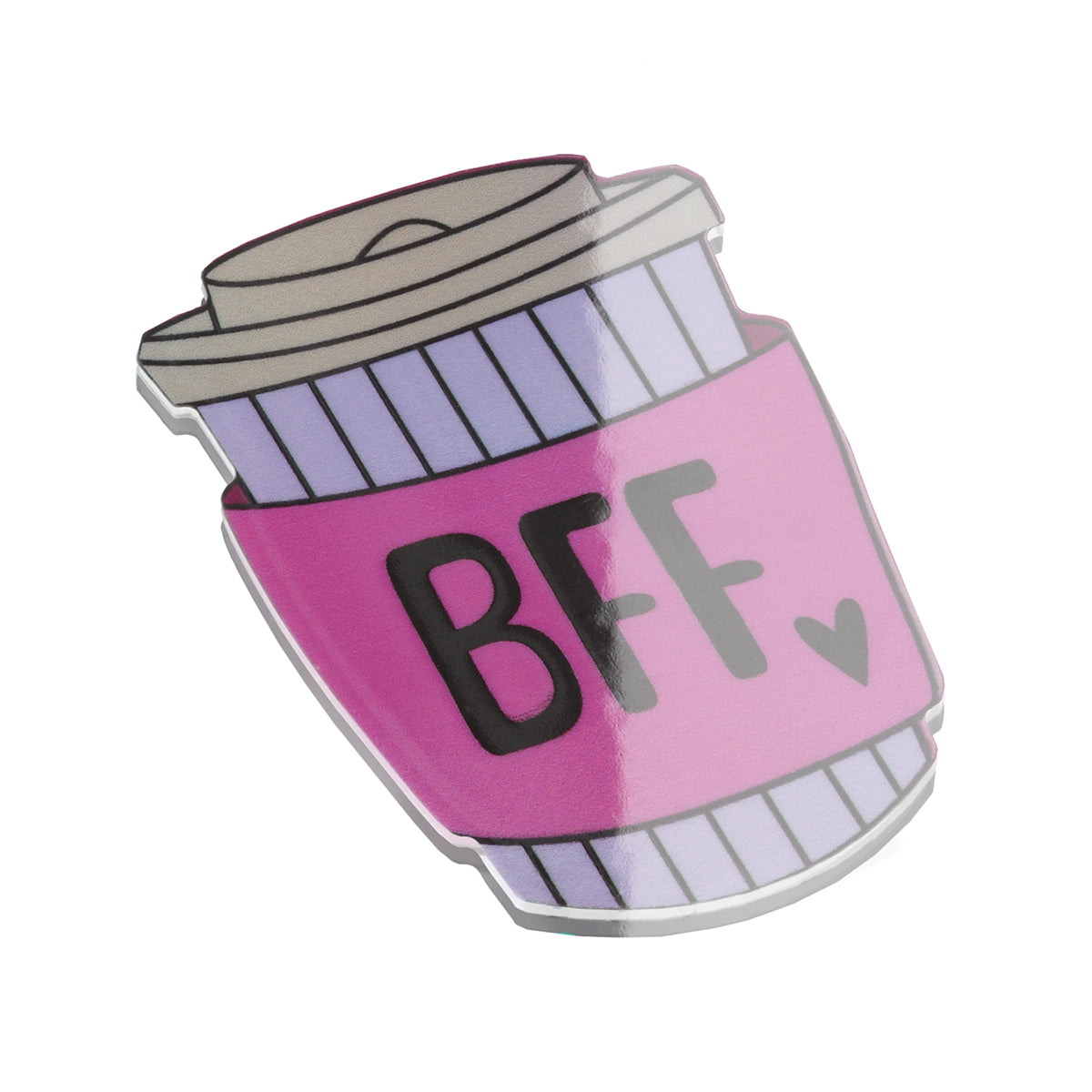 MA056 - Fridge Magnet "BFF Coffee Cup"