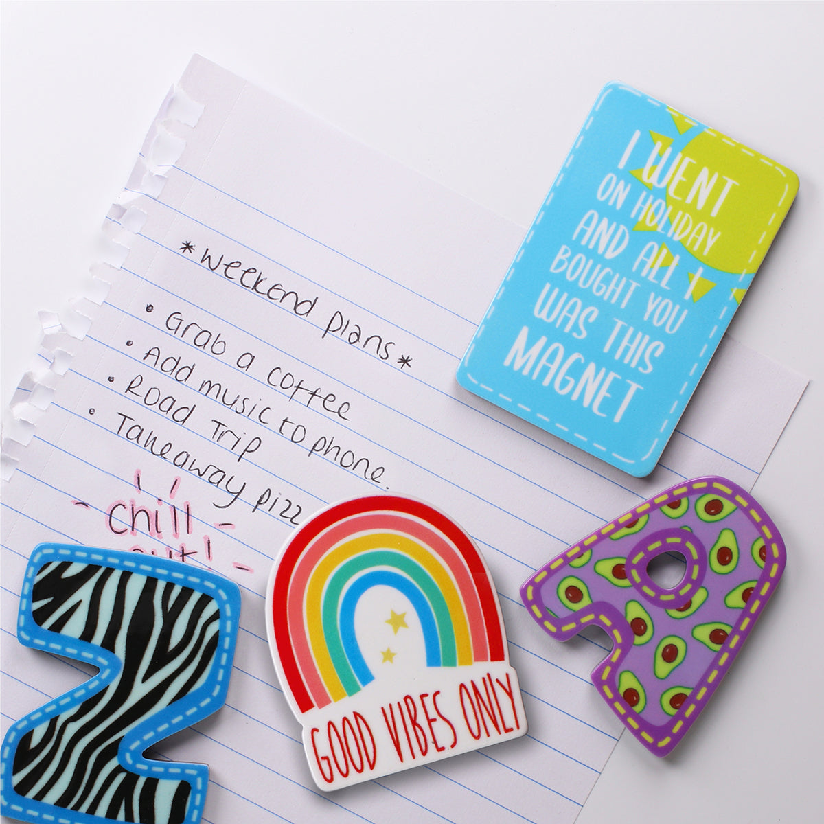 MA062 - Fridge Magnet "I Went on Holiday"