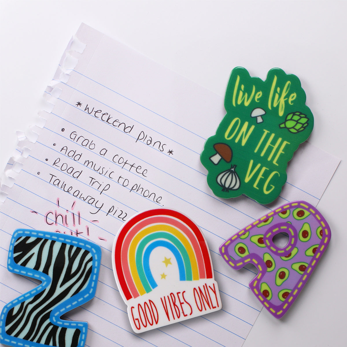 MA063 - Fridge Magnet "Live Life on the Veg"