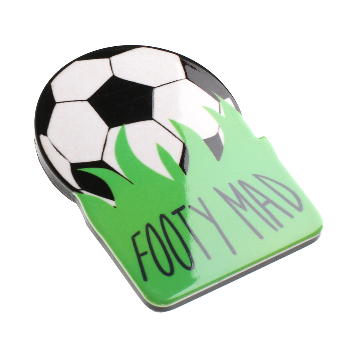 MA077 - Fridge Magnet "Footy Mad"