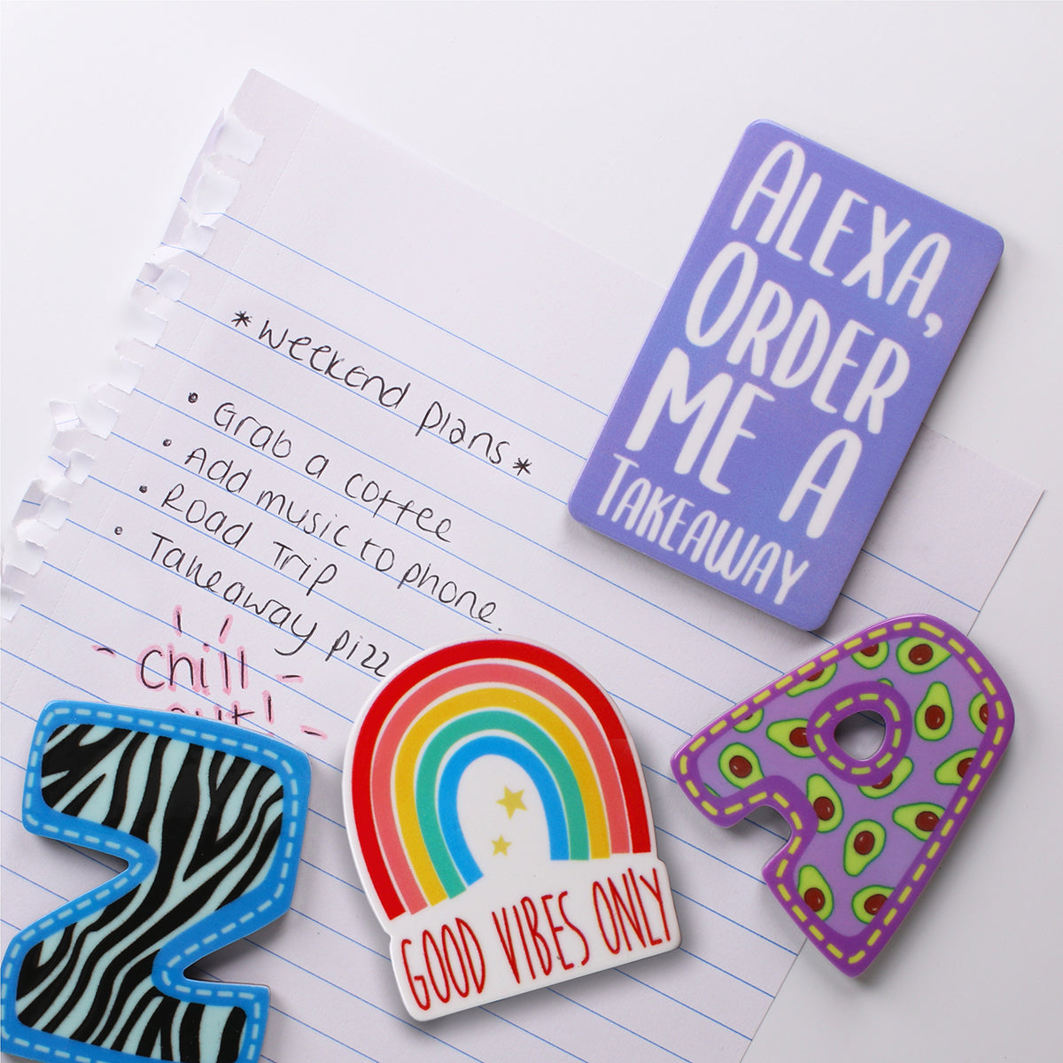 MA093 - Fridge Magnet "Alexa, Order Me A Takeaway"