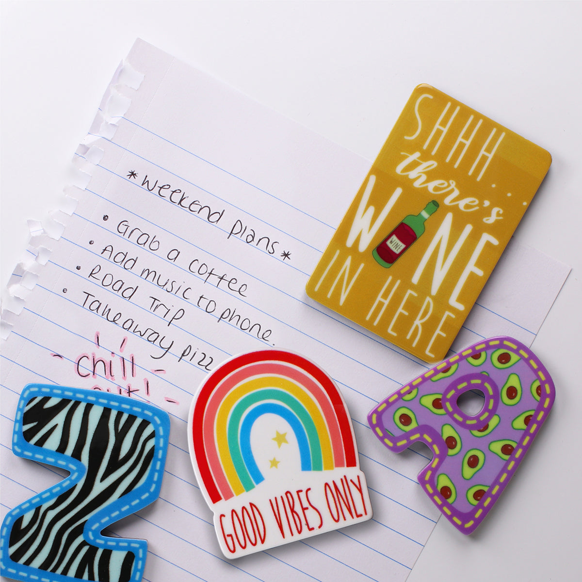 MA103 - Fridge Magnet "Shhh"