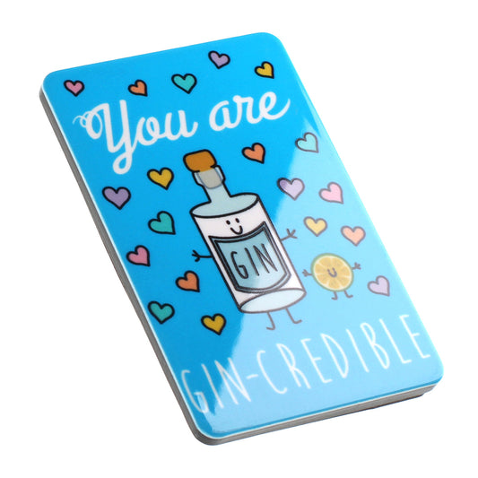Fridge Magnet "Gin-Credible"