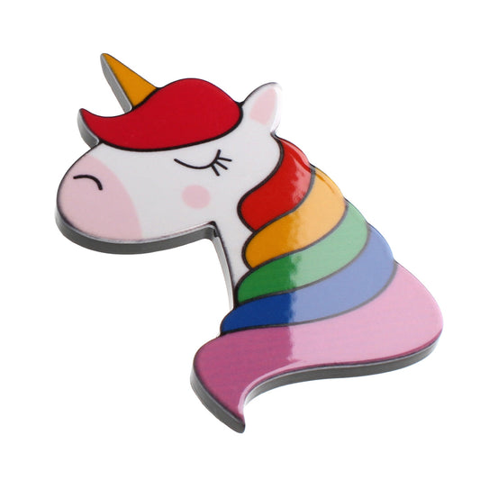 MA114 - Fridge Magnet "Rainbow Unicorn"