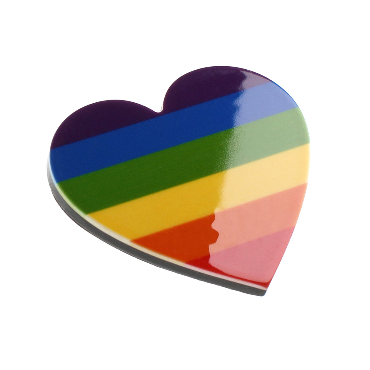 MA116 - Fridge Magnet "Rainbow Heart"