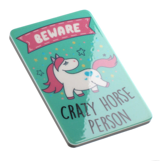 Fridge Magnet "Crazy Horse Person"
