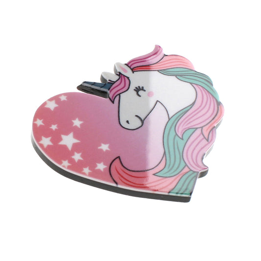 MA124 - Fridge Magnet "Unicorn Heart"