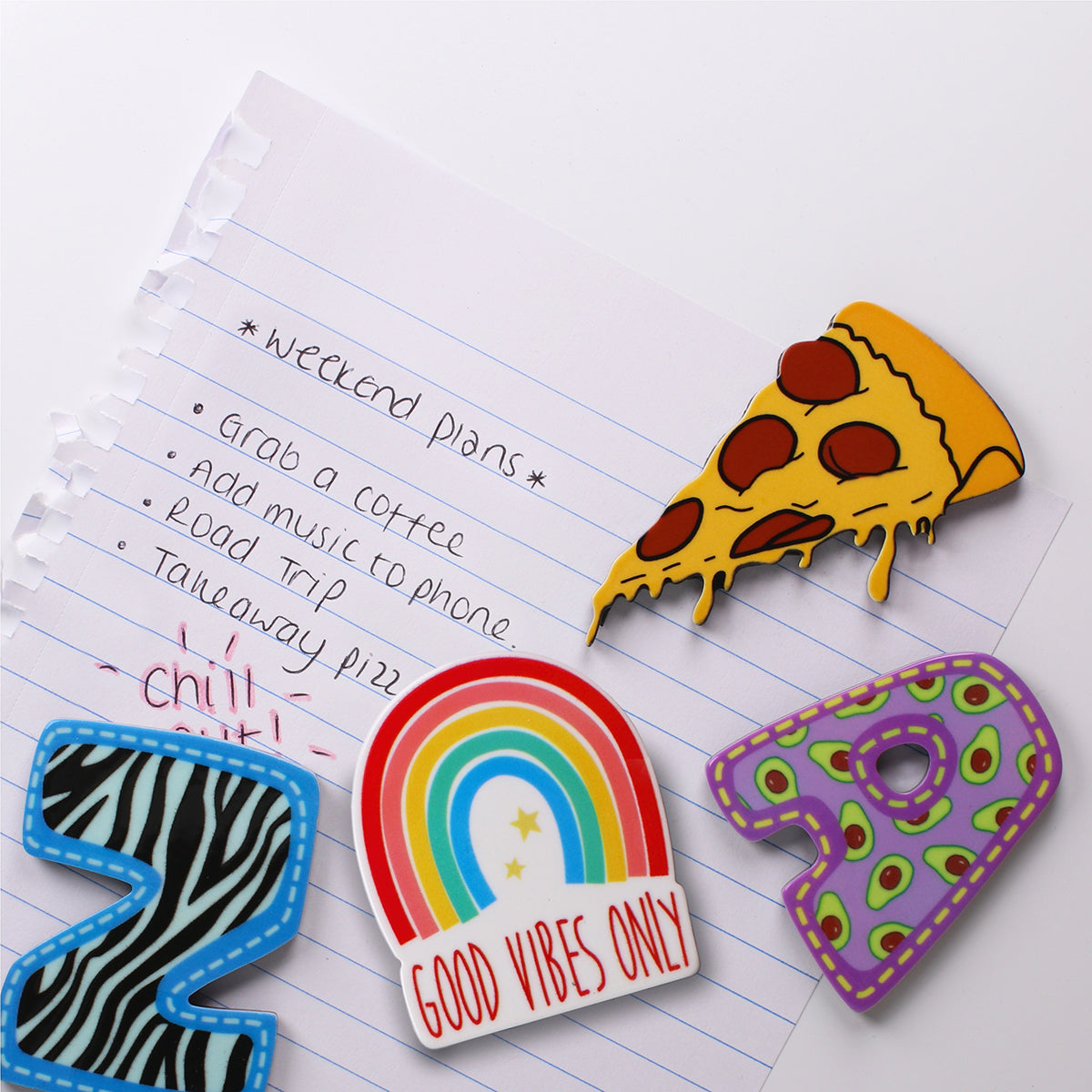 MA130 - Fridge Magnet "Pizza"
