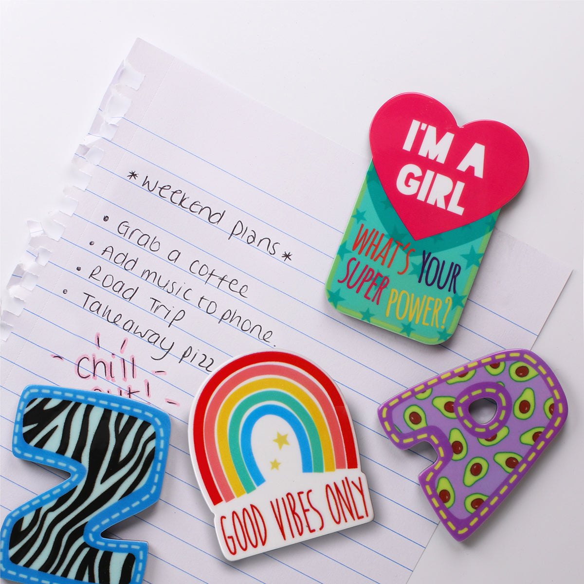 MA131 - Fridge Magnet "I’m A Girl"