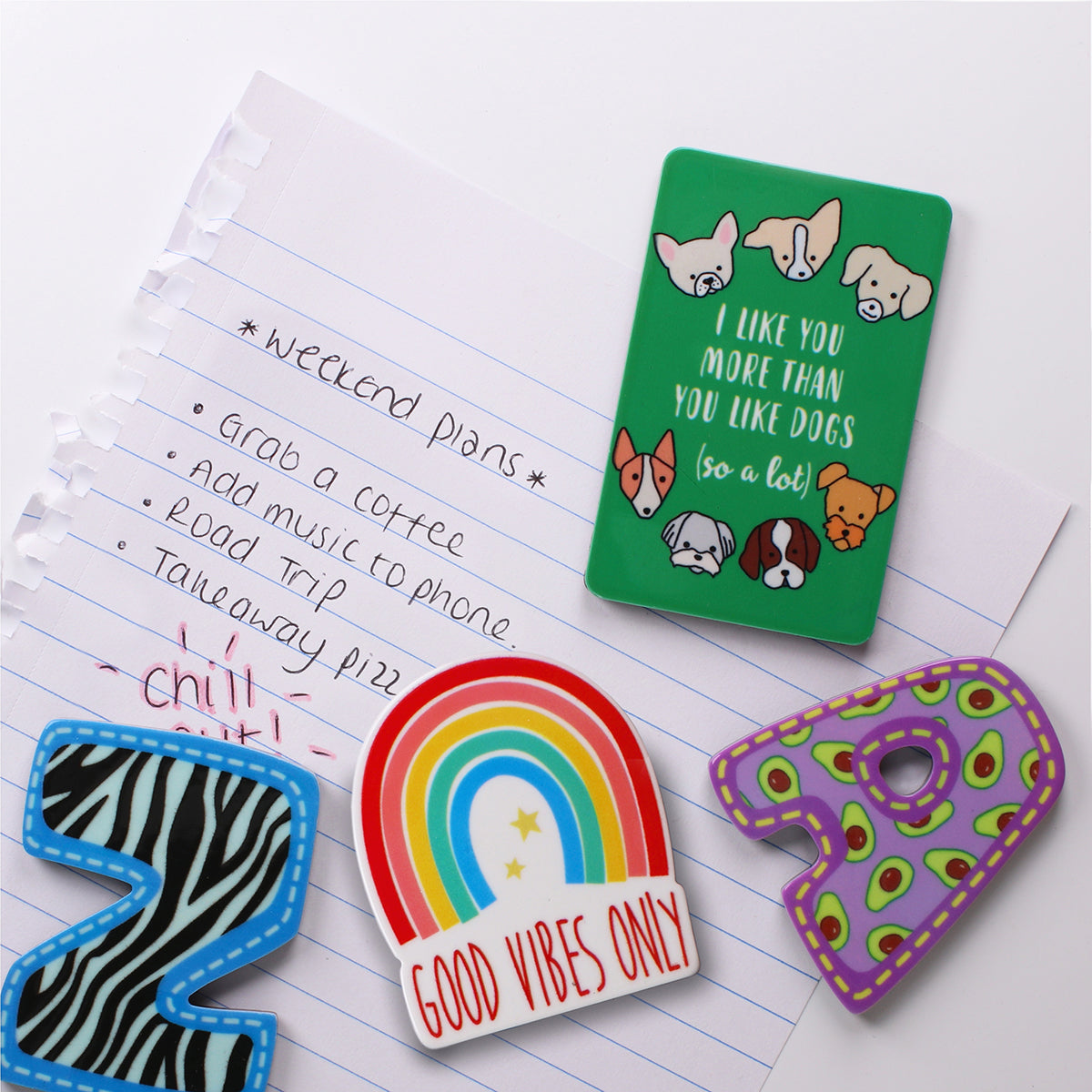 Fridge Magnet "More Than You Like Dogs"