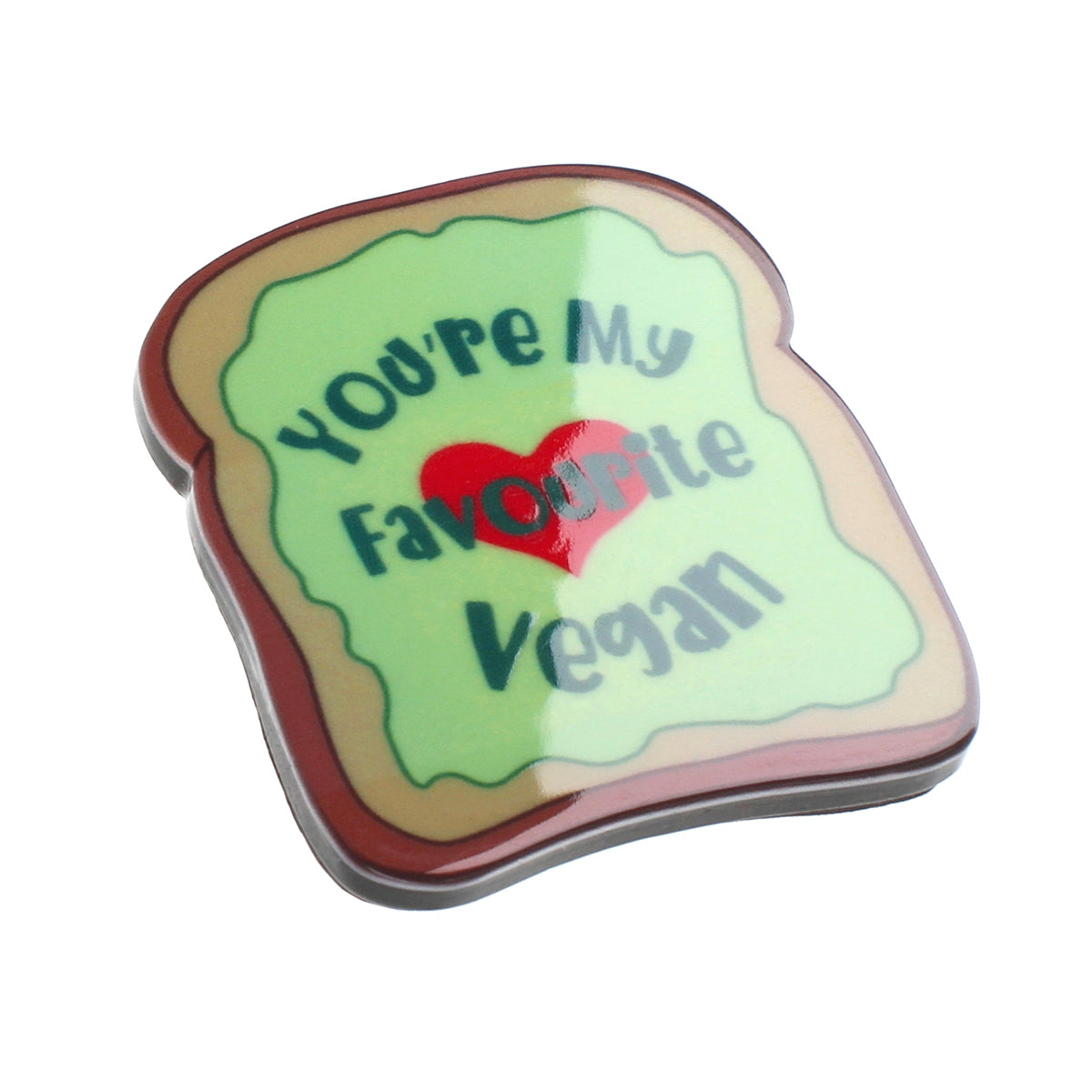 MA165 - Fridge Magnet "Favourite Vegan"