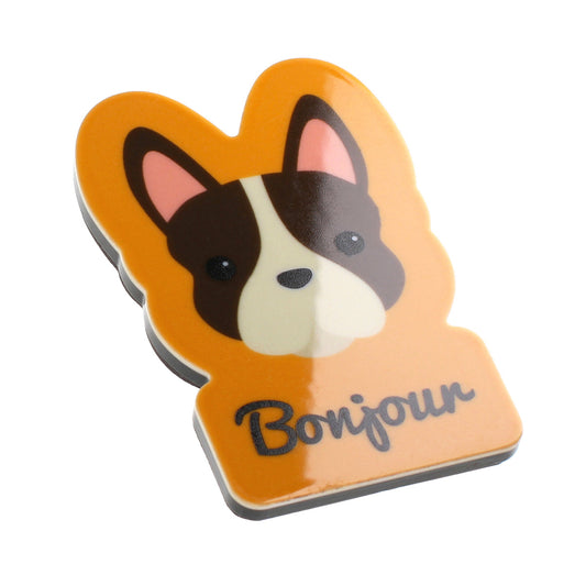Fridge Magnet "Bonjour"
