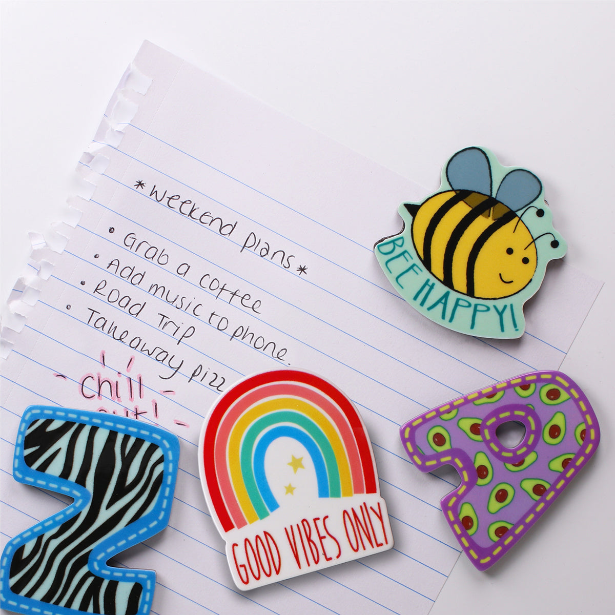 MA171 - Fridge Magnet "Bee Happy"