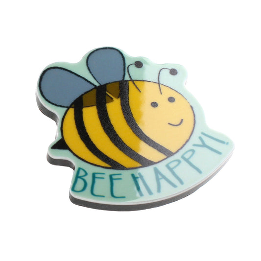 Fridge Magnet "Bee Happy"