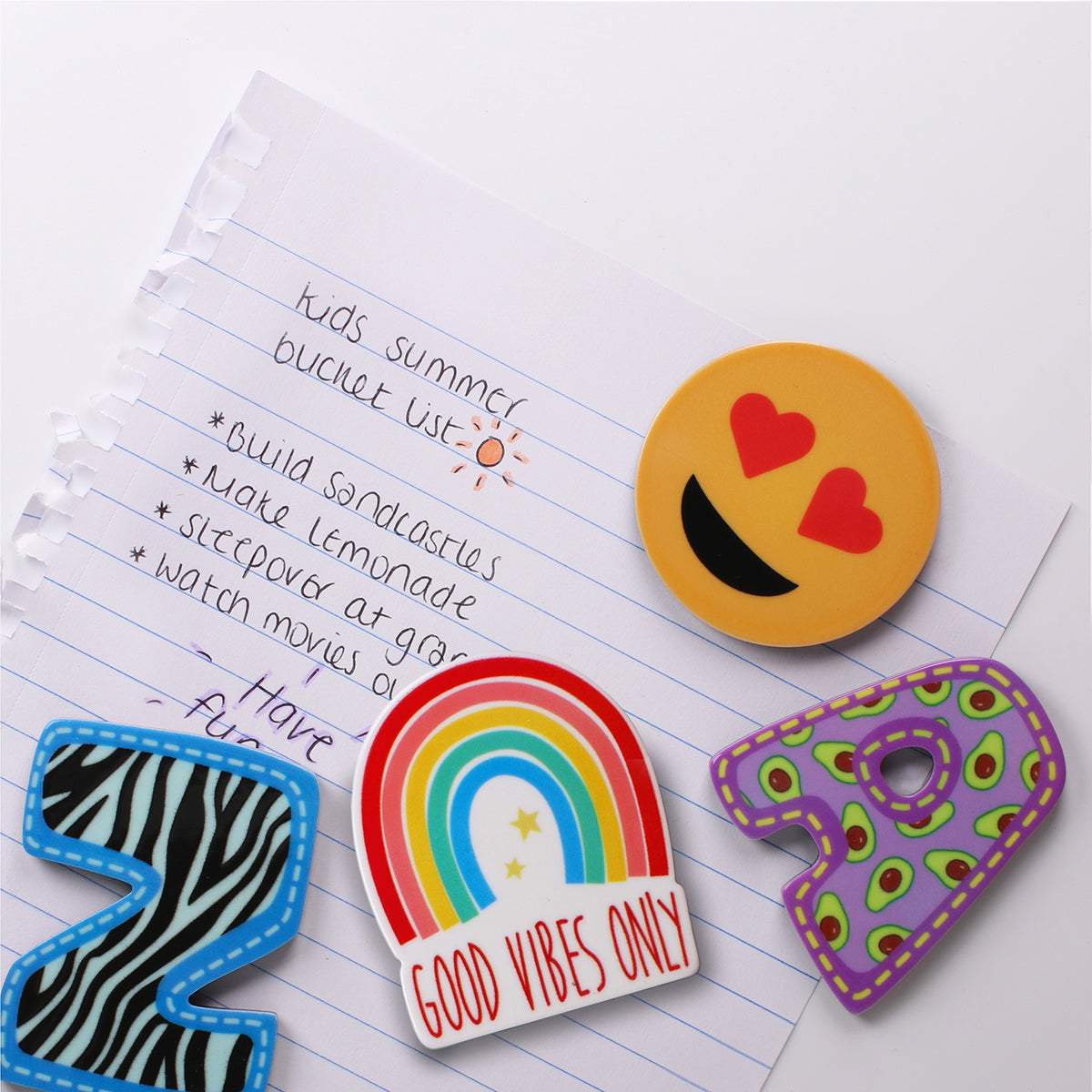 MA179 - Fridge Magnet "Heart Eyes Emoji"