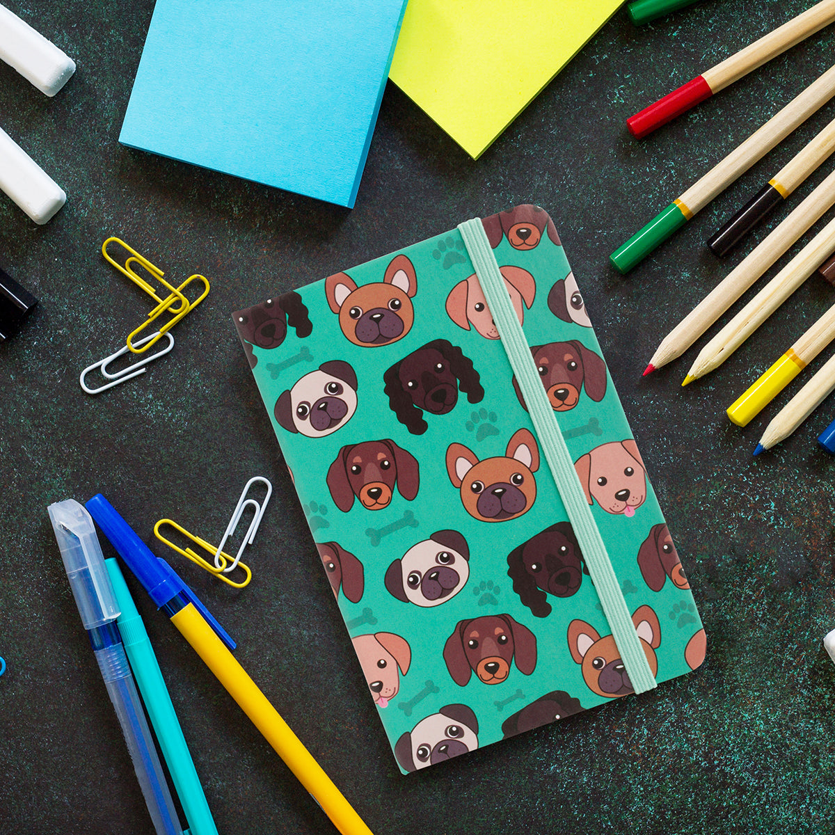 NB065 - Notebook - Dog Print