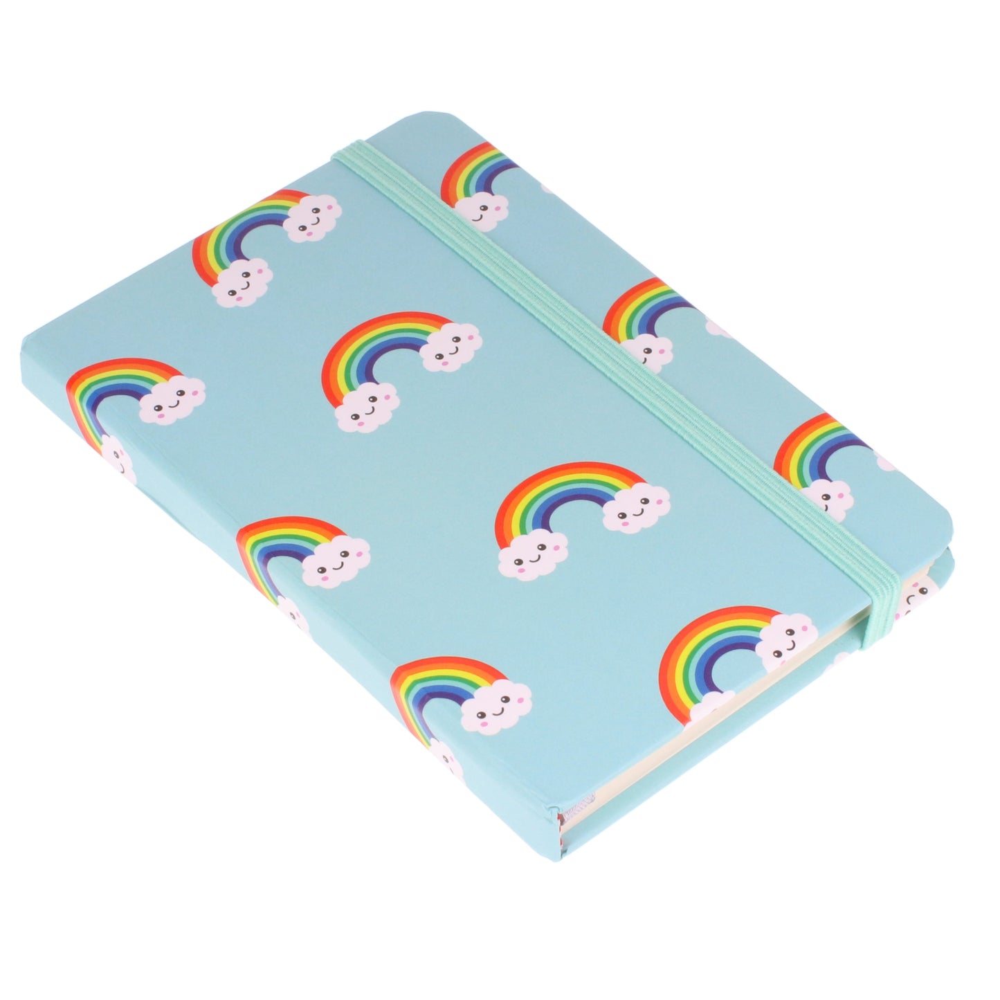 NB078 - Notebook - Rainbows Print