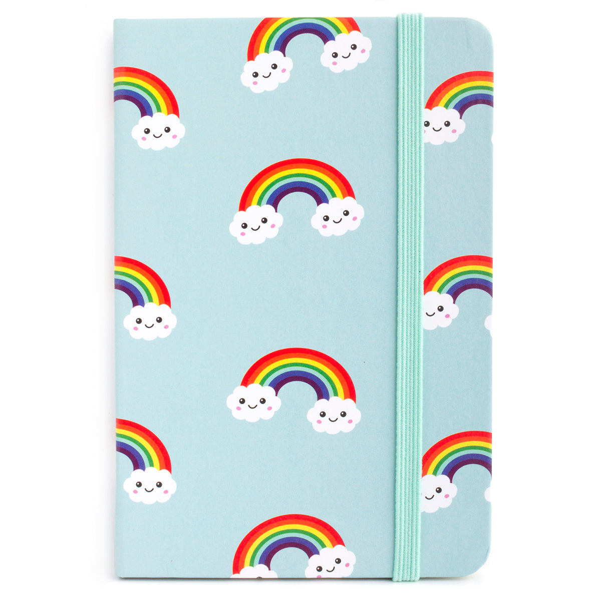NB078 - Notebook - Rainbows Print