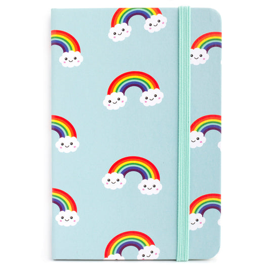 NB078 - Notebook - Rainbows Print