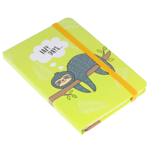 NB081 - Notebook - Sloth Lazy Days