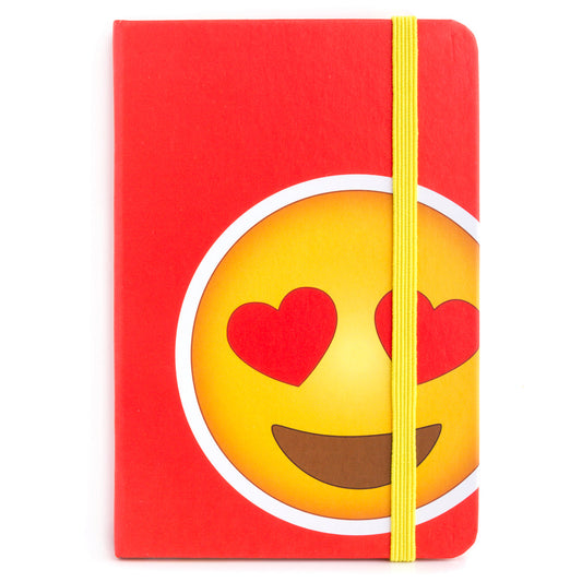 NB093 - Notebook - Heart Eyes Emoji