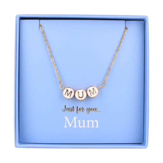 Just For Personalised Necklace - Mum