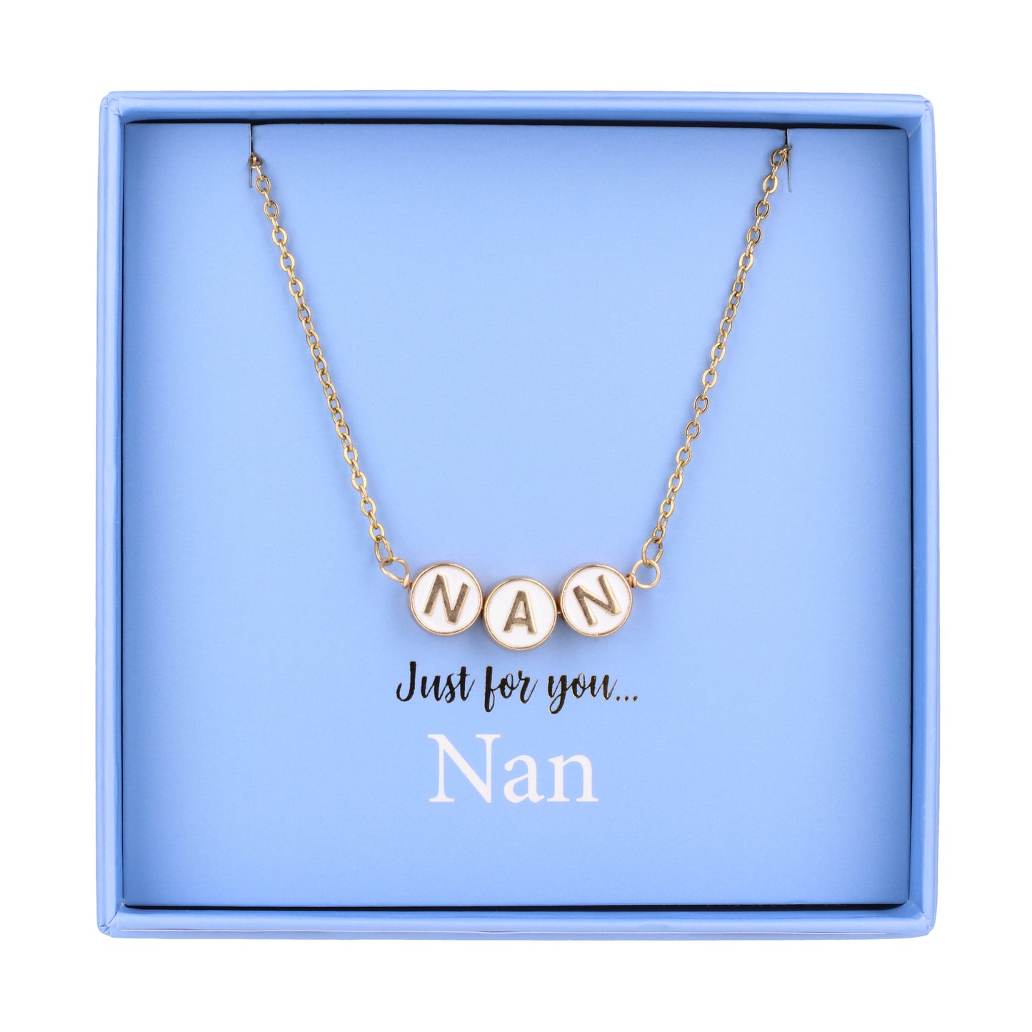 NE004 - Just For Personalised Necklace - Nan