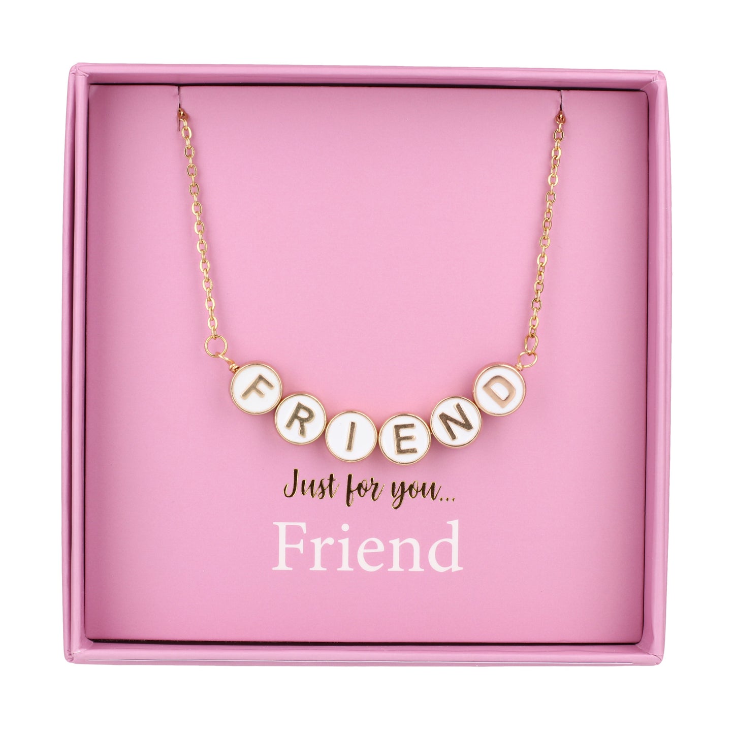 NE006 - Just For Personalised Necklace - Friend