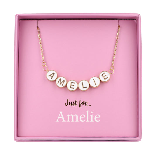 NE018 - Just For Personalised Necklace - Amelie