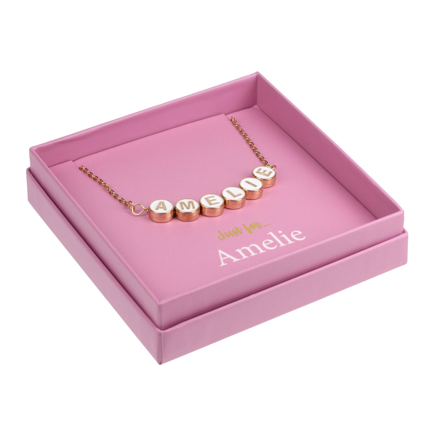 Just For Personalised Necklace - Amelie