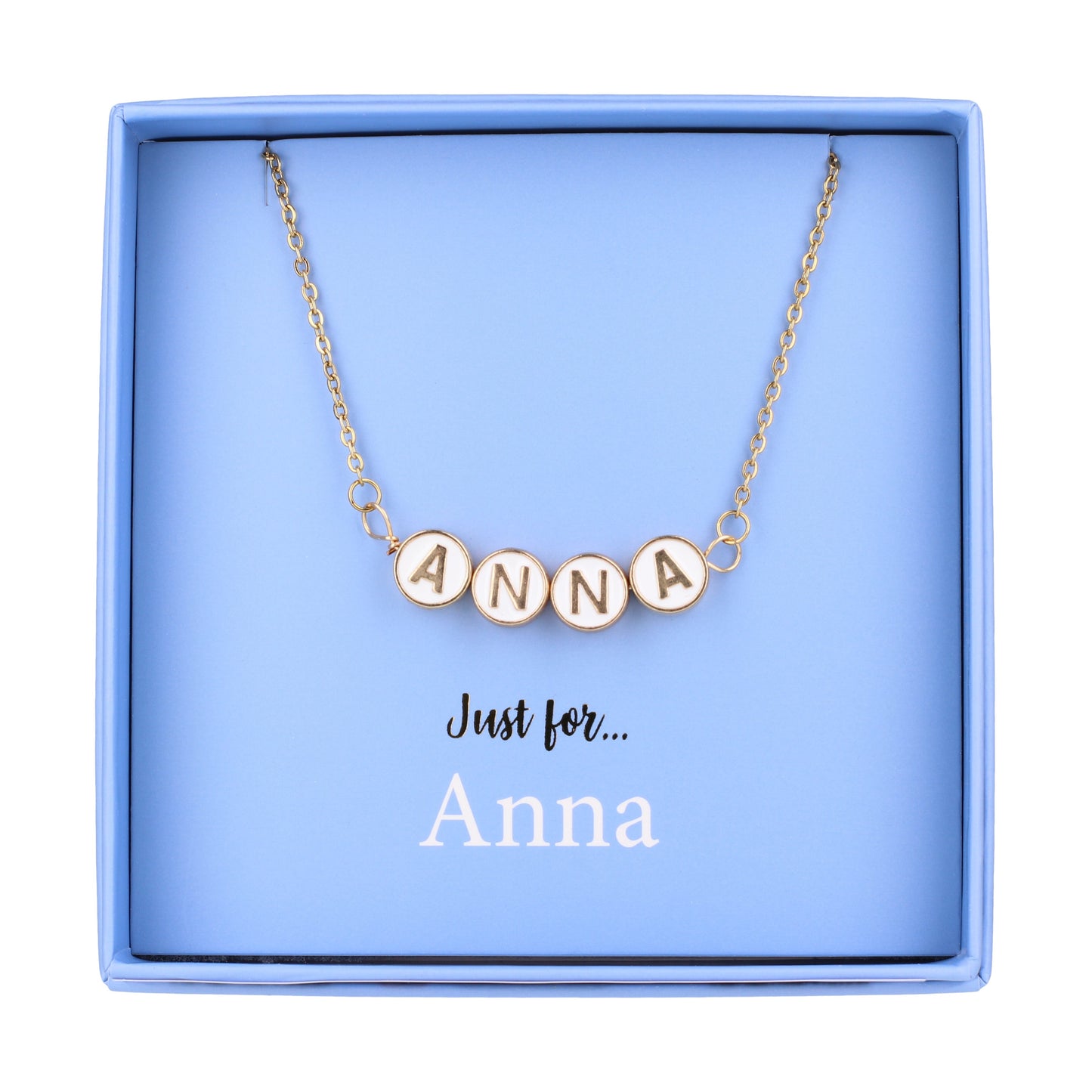NE019 - Just For Personalised Necklace - Anna