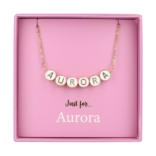 NE021 - Just For Personalised Necklace - Aurora
