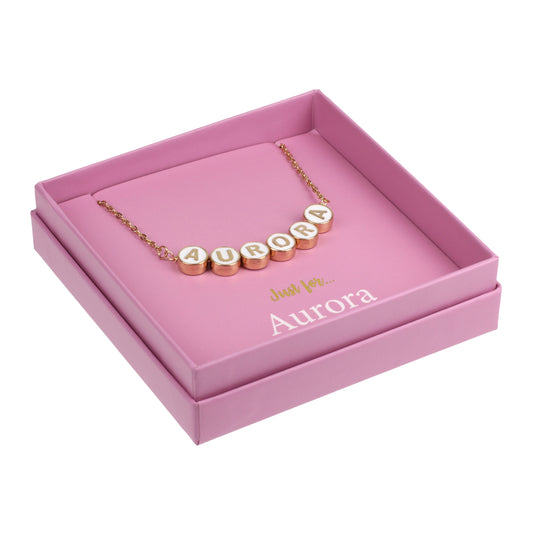 Just For Personalised Necklace - Aurora