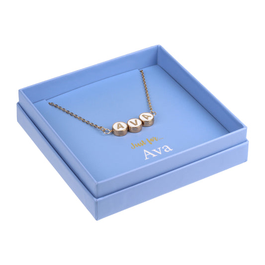 Just For Personalised Necklace - Ava