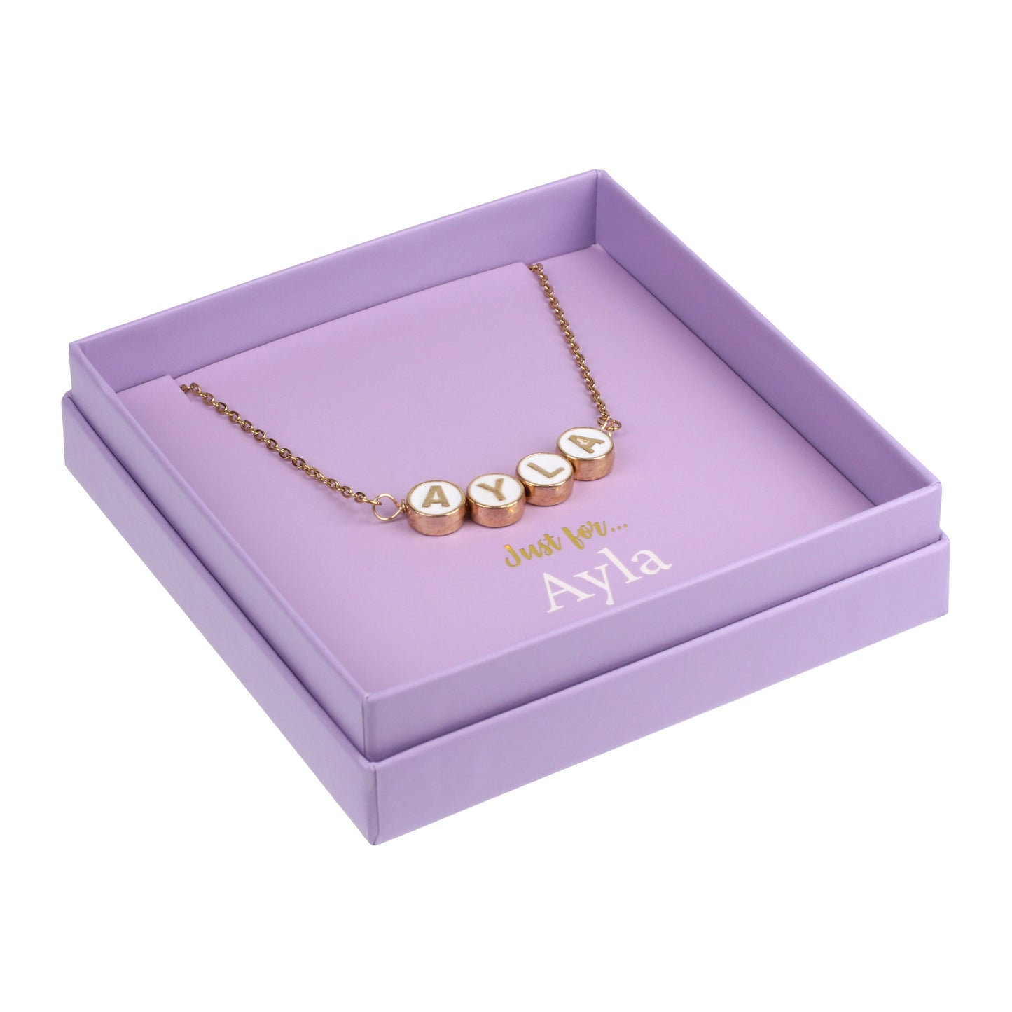 Just For Personalised Necklace - Ayla