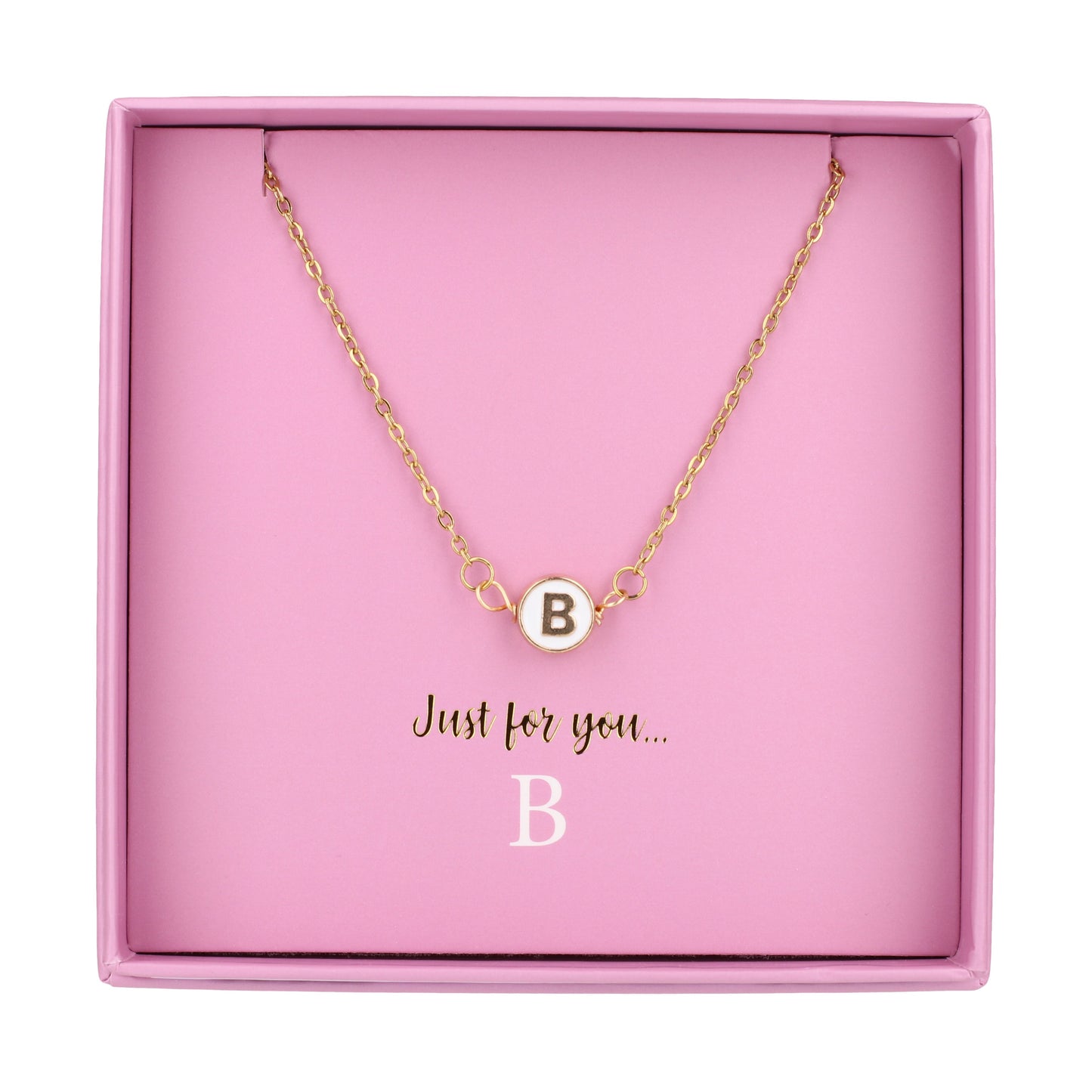 NE024 - Just For Personalised Necklace - B