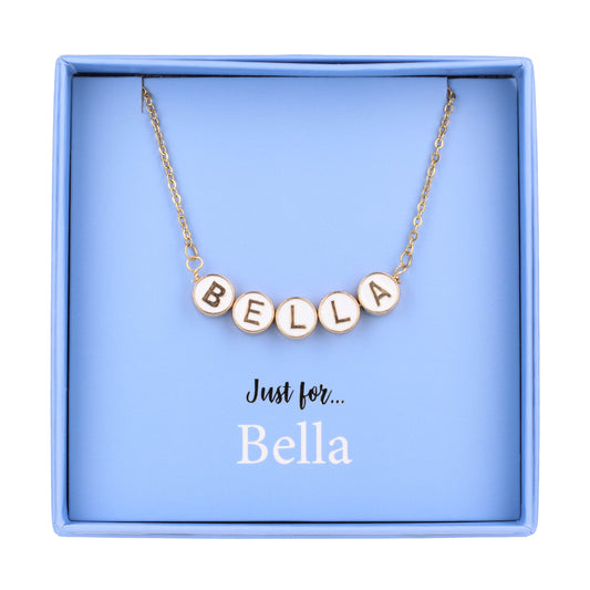Just For Personalised Necklace - Bella
